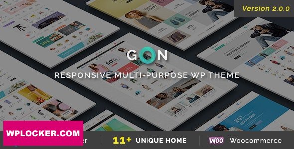 Download free Gon v2.0.8 – Responsive Multi-Purpose Theme