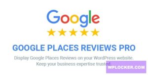 Download free Google Places Reviews Pro v2.2.1 – WordPress Plugin