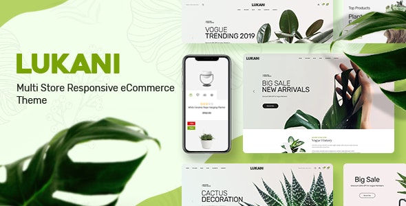 Download free Lukani v1.0.5 – Plant Store Theme for WooCommerce WordPress