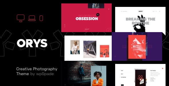 Download free Orys v1.0.5 – Creative Photography Theme