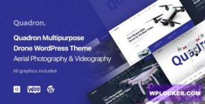 Download free Quadron v1.0.2 – Aerial Photography & Videography Drone WordPress Theme