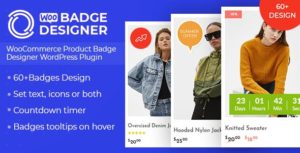 Download free Woo Badge Designer v3.0.0 – WooCommerce Product Badge Designer WordPress Plugin