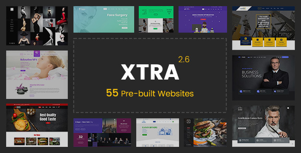 Download free XTRA v3.9.5 – Multipurpose WordPress Theme + RTL