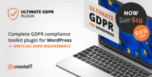 Download free Ultimate GDPR v1.7.6 – Compliance Toolkit for WordPress