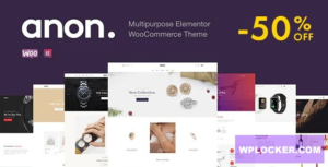 Download free Anon v1.5.0 – Multipurpose Elementor WooCommerce Themes