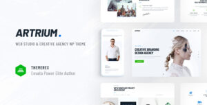 Download free Artrium v1.0.2 – Creative Agency & Web Studio Theme