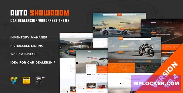 Download free Auto Showroom v1.9.4 – Car Dealership WP Theme