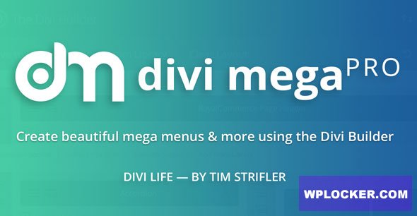 Download free Divi Mega Pro v1.8.2.5.1
