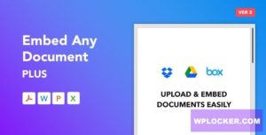 Download free Embed Any Document Plus v2.4.0 – WordPress Plugin