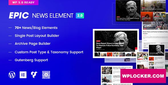 Download free Epic News Elements v2.2.7