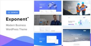 Download free Exponent v1.2.8.4 – Modern Multi-Purpose Business Theme