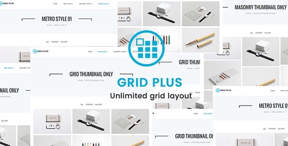 Download free Grid Plus v2.8 – Unlimited Grid Layout