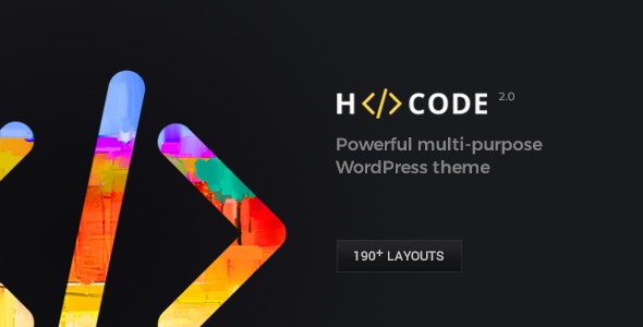 Download free H-Code v2.0.3 – Responsive & Multipurpose WordPress Theme