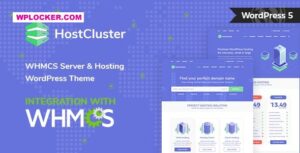 Download free HostCluster v1.9 – WHMCS Server & Hosting WordPress Theme + RTL
