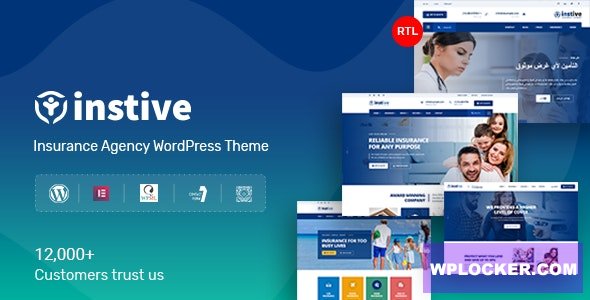 Download free Instive v1.0.7 – Insurance WordPress Theme