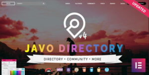Download free Javo Directory v4.1.6 – WordPress Theme