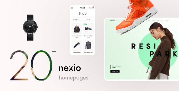 Download free Nexio v1.2.0 – Fashion WooCommerce Theme + RTL