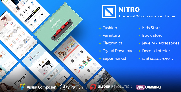 Download free Nitro v1.7.8 – Universal WooCommerce Theme