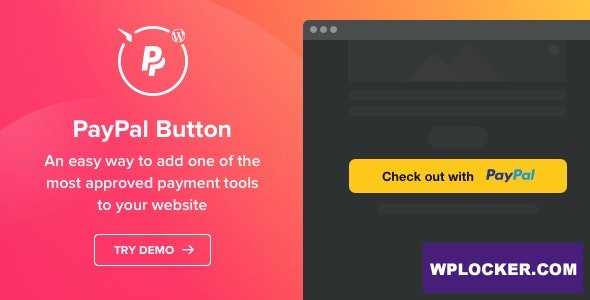 Download free PayPal Button v1.2.0 – WordPress PayPal plugin