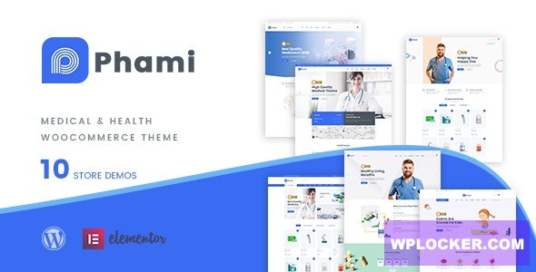 Download free Phami v1.0.4 – Medical & Health WooCommerce Theme