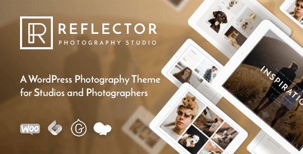 Download free Reflector v1.1.4 – Studio Photography WordPress Theme