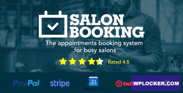 Download free Salon Booking v3.4.2.2 – WordPress Plugin
