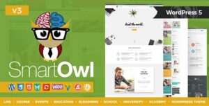 Download free SmartOWL v3.2 – LMS Education WordPress Theme + RTL