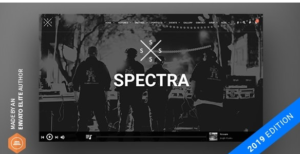 Download free Spectra – Continuous Music Playback WordPress Theme v2.5.3