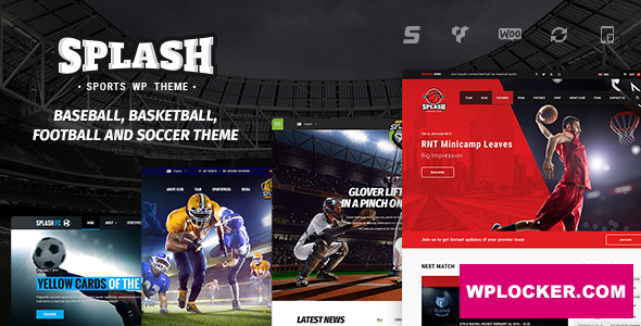 Download free Splash v4.2 – Sport WordPress Theme