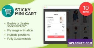 Download free Sticky Mini Cart For WooCommerce v1.0.4