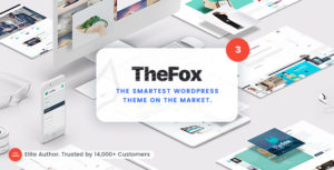 Download free TheFox v3.9.9.8.5 – Responsive Multi-Purpose WordPress Theme