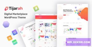 Download free Tijarah v1.2.0 – Digital Marketplace WooCommerce Theme