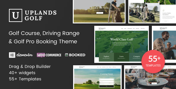 Download free Uplands v1.4.1 – Golf Course WordPress Theme