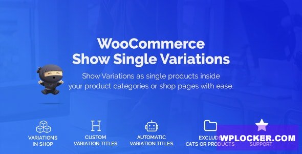 Download free WooCommerce Show Variations as Single Products v1.1.14