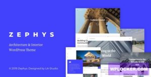 Download free Zephys v1.0.4 – Architecture & Interior WordPress Theme