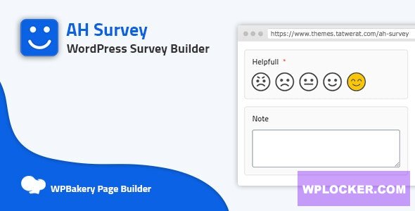 Download free AH Survey v1.0.0 – Survey Builder With Multiple Questions Types