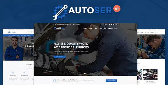 Download free Autoser v1.0.8 – Car Repair and Auto Service Theme