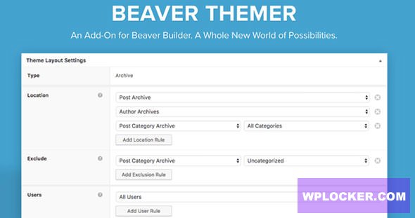Download free Beaver Themer v1.3.2.1 – Premium Plugin