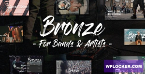 Download free Bronze v1.0.0 – A Professional Music WordPress Theme