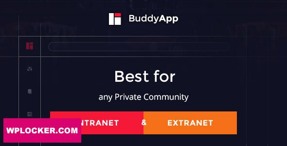 Download free BuddyApp v1.8.4 – Mobile First Community WordPress theme