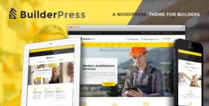 Download free BuilderPress v1.2.2 – WordPress Theme for Construction