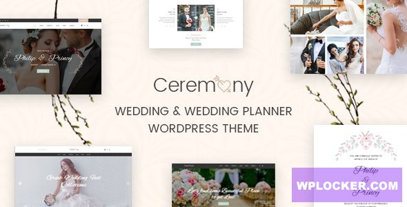 Download free Ceremony v1.4 – Wedding Planner WordPress Theme