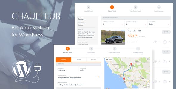 Download free Chauffeur v5.1 – Booking System for WordPress
