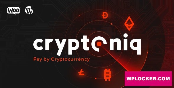 Download free Cryptoniq v1.8 – Cryptocurrency Payment Plugin for WordPress