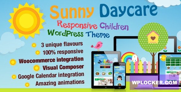 Download free Daycare v3.2 – Kindergarden WordPress Theme
