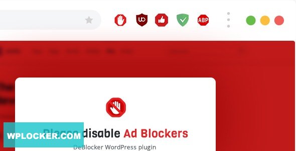 Download free DeBlocker v2.0.5 – Anti AdBlock for WordPress