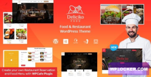 Download free Deliciko v1.9 – Restaurant WordPress Theme