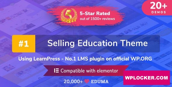 Download free Eduma v4.2.8.4 – Education WordPress Theme