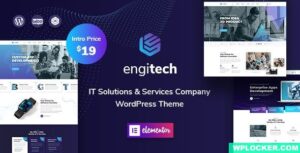 Download free Engitech v1.0.5 – IT Solutions & Services WordPress Theme