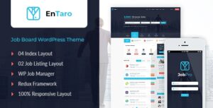 Download free Entaro v3.14 – Job Portal WordPress Theme